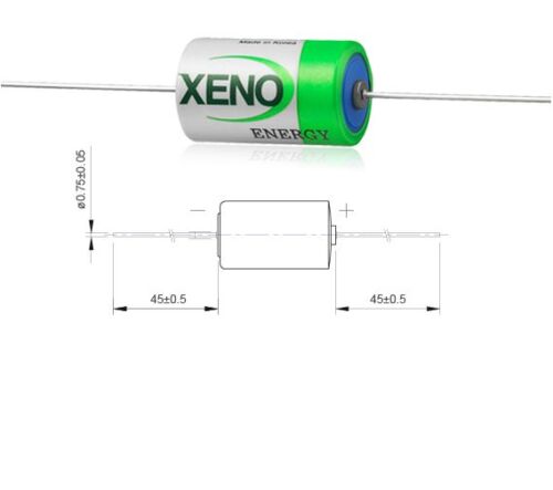 Xeno 2aa 050f ax batteria - xeno,