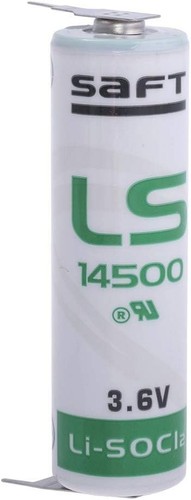Pile saft 14500 6 v - saft, 3.6