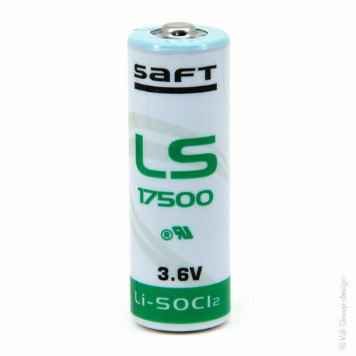 Pila saft ls17500 litio - litio, a