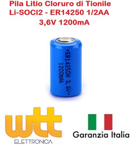Batteria litio ls14250 - litio,